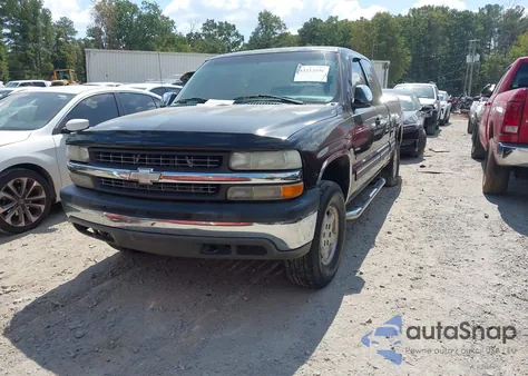 2002 Chevrolet Silverado 1500 Ls z USA, uszkodzony, nr VIN 2GCEK19T821147273
